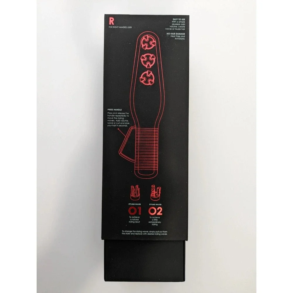 Cirrus Wave Styler adds Volume Texture Waves Without Heat or Electricity